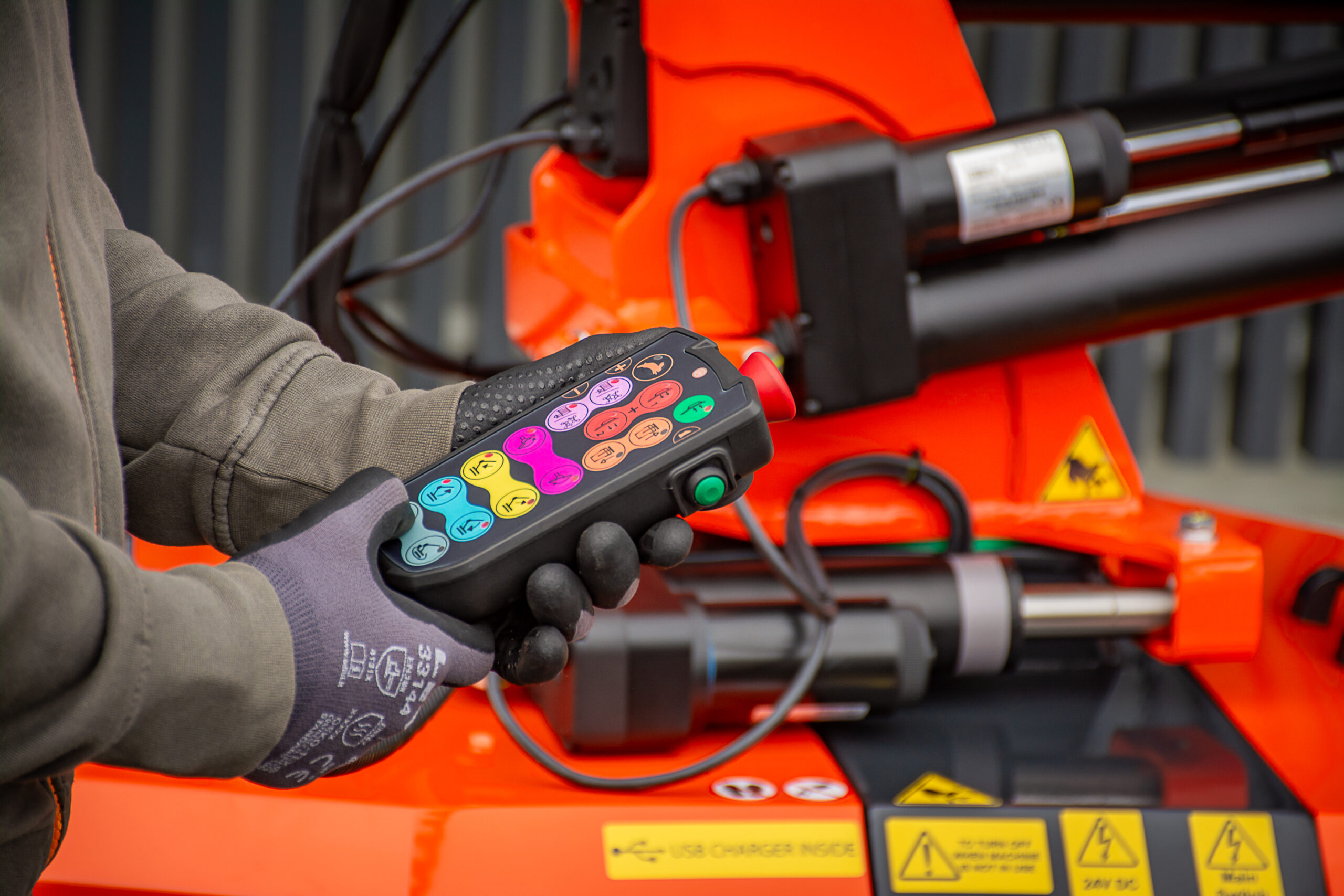 Kablet fjernbetjening