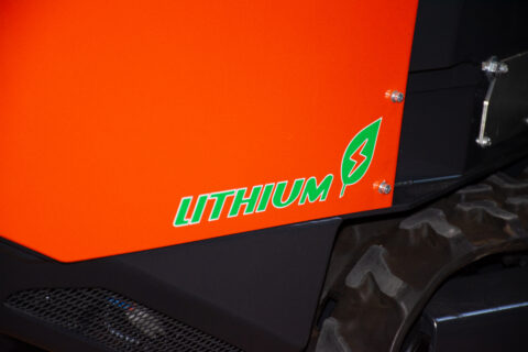 Lithiumbatteridrevet