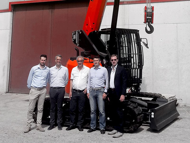 mini crawler crane Jekko