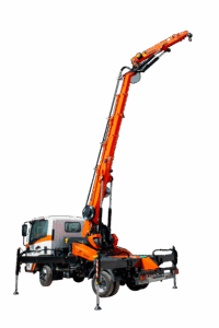 Lastbilmonteret minikran